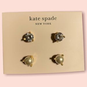 Kate Spade New York Rise & Shine stud earrings NWT